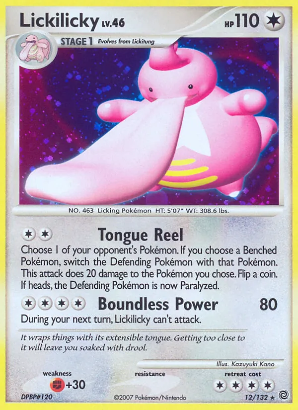 Lickilicky, Secret Wonders 012/132