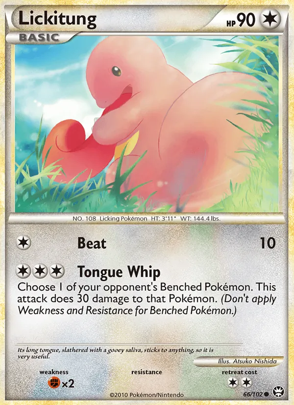 Lickitung, Triumphant 066/102