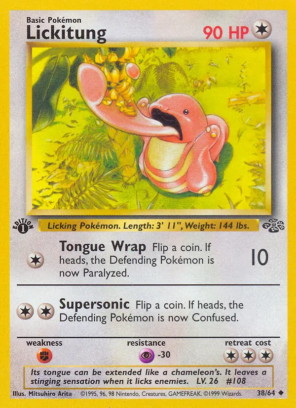 Lickitung, Jungle 038/064