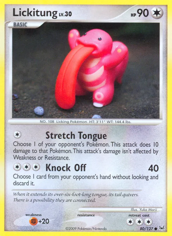 Lickitung, Platinum 080/127