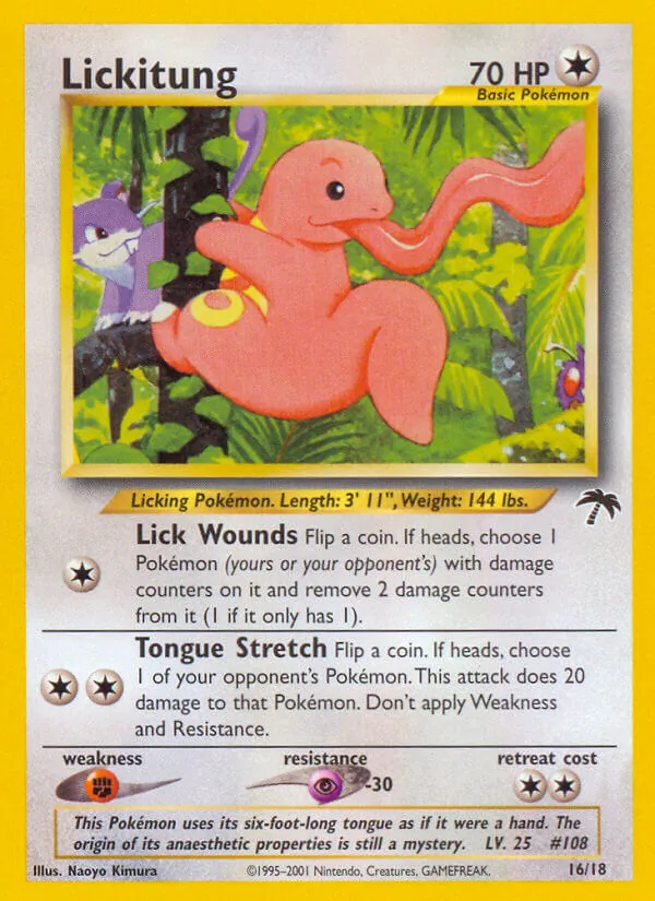 Lickitung, Southern Islands 016/018