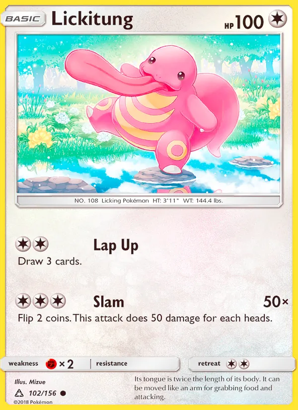 Lickitung, Ultra Prism 102/156