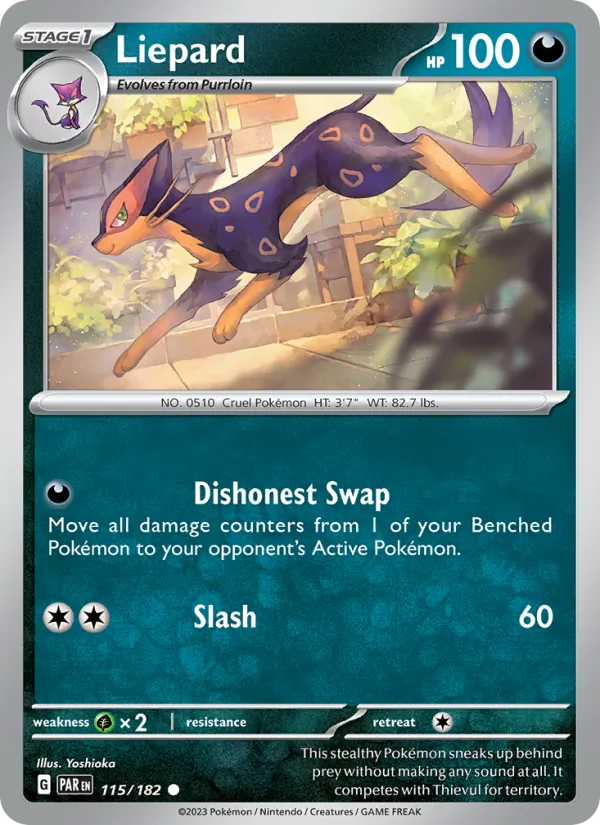 Liepard, Paradox Rift 115/182