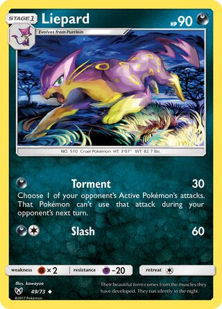 Liepard, Shining Legends 049/073