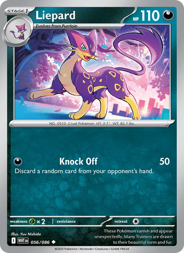 Liepard, White Flare 056/086