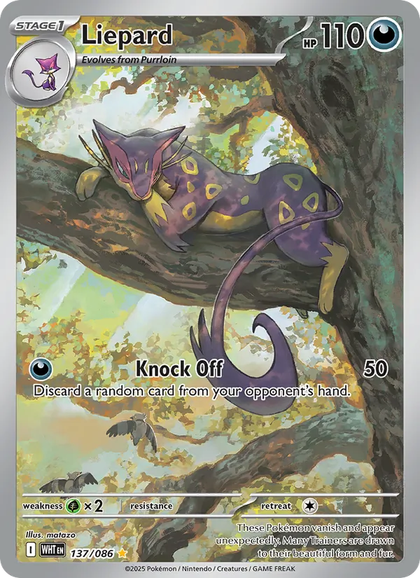 Liepard, White Flare 137/086