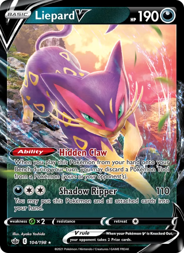 Liepard V, Chilling Reign 104/198