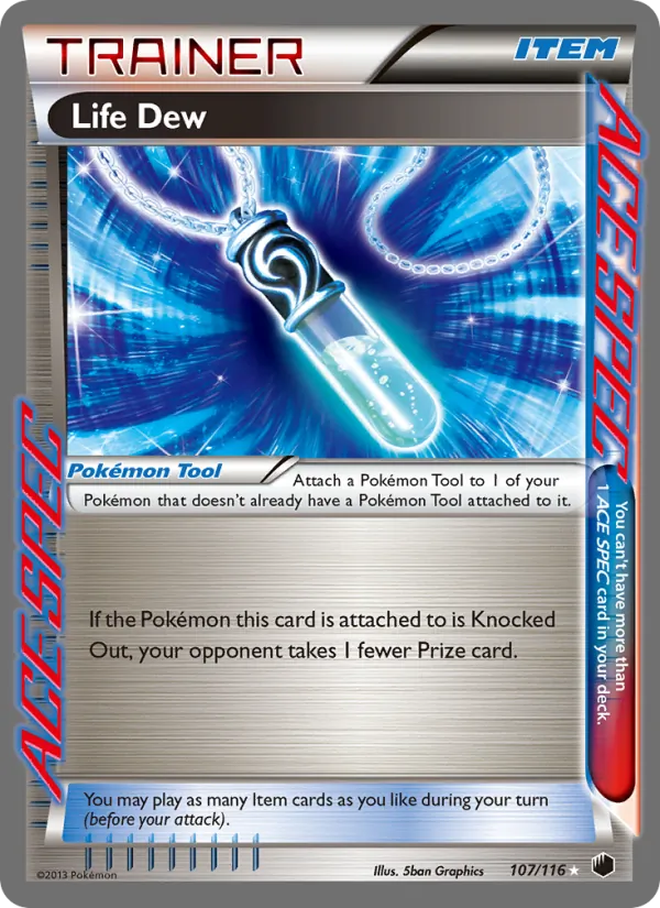 Life Dew, Plasma Freeze 107/116