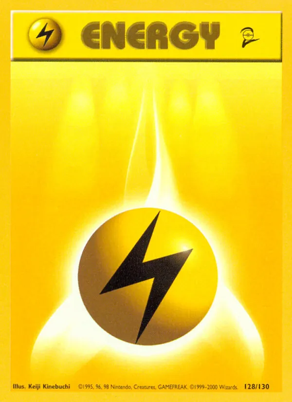 Lightning Energy, Base Set 2 128/130