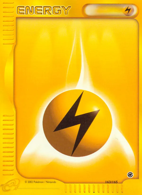 Lightning Energy, Expedition Base Set 163/165