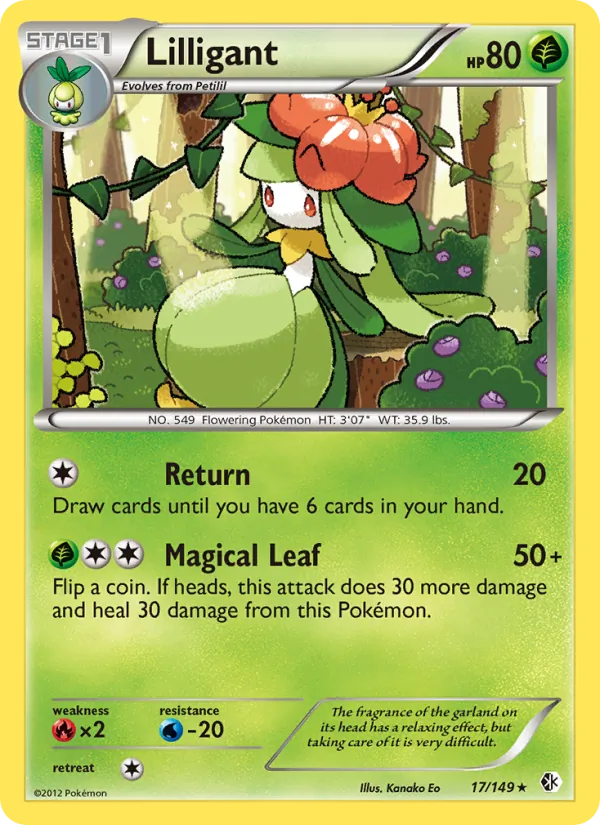 Lilligant, Boundaries Crossed 017/149