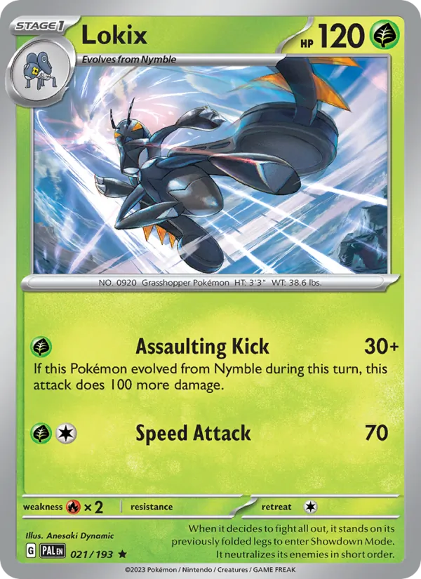 Lokix, Paldea Evolved 021/193