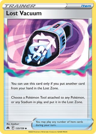 Lost Vacuum, Play! Pokémon Prize Pack Series Four 135/159