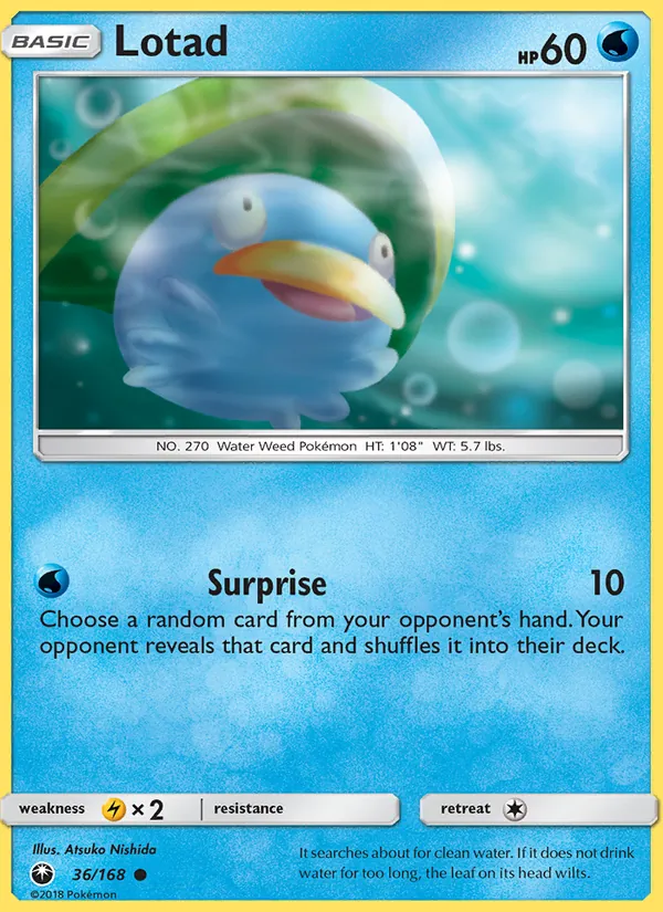 Lotad, Celestial Storm 036/168