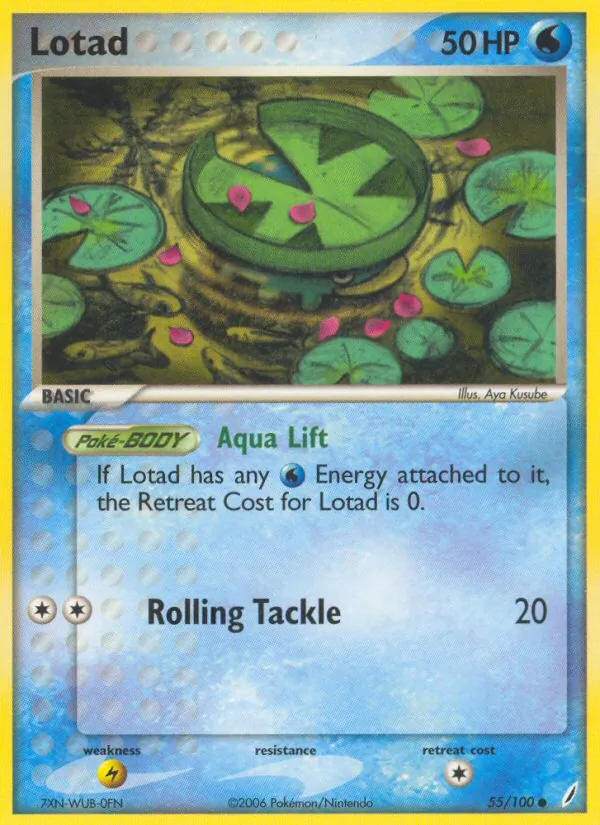 Lotad, Crystal Guardians 055/100