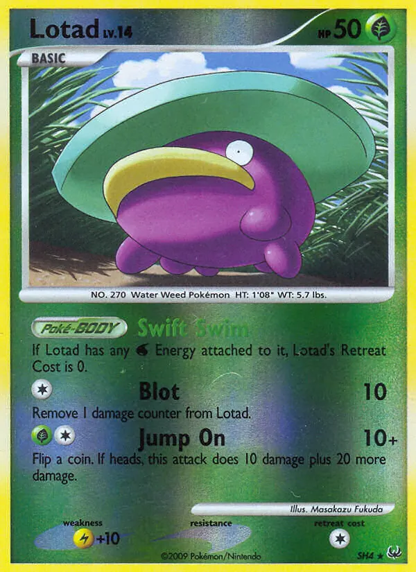 Lotad, Platinum SH4/127