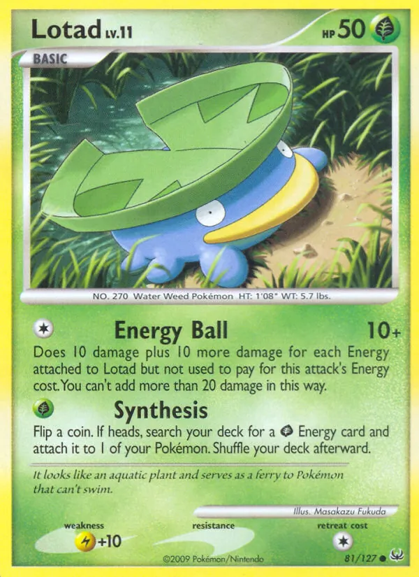Lotad, Platinum 081/127