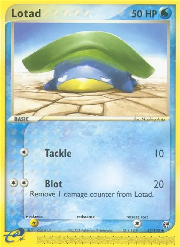 Lotad, Sandstorm 067/100