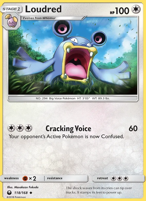 Loudred, Celestial Storm 118/168