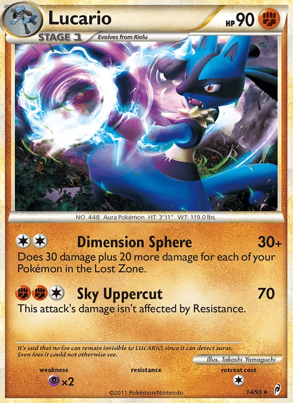 Lucario, Call of Legends 014/095