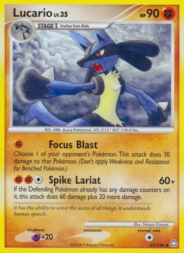 Lucario, Legends Awakened 061/146