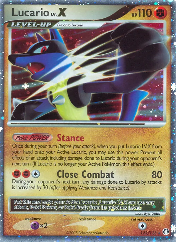 Lucario, Mysterious Treasures 122/123