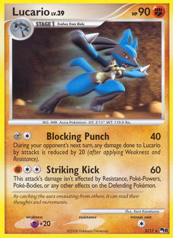 Lucario, POP Series 8 002/017