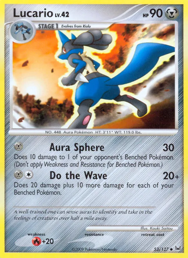 Lucario, Platinum 053/127