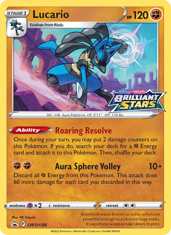 Lucario, SWSH Black Star Promos SWSH186/307