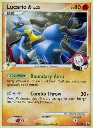 Lucario GL, WC Deck 2010 (LuxChomp of the Spirit) 008/111