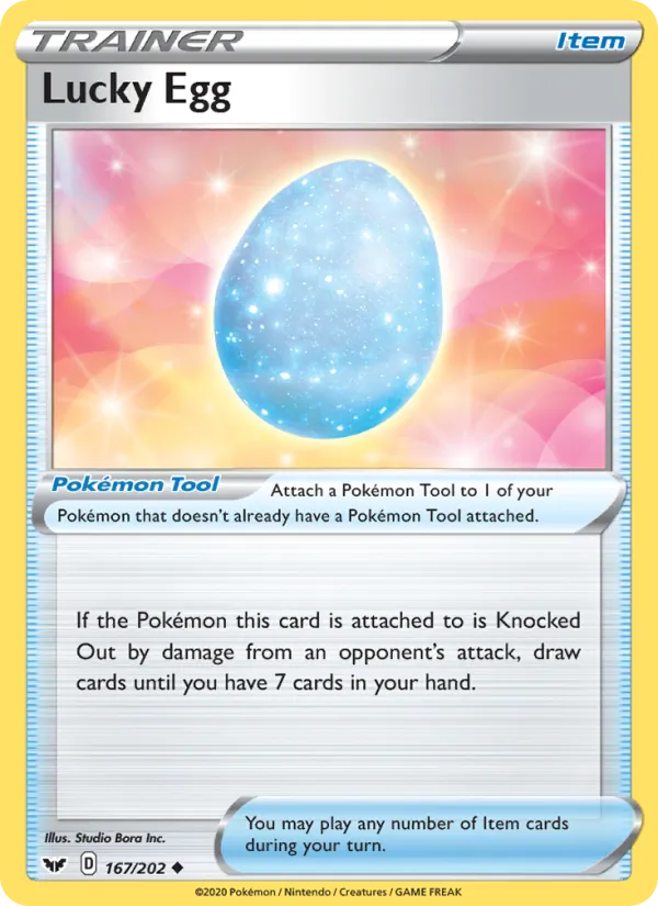 Lucky Egg, Sword & Shield 167/202