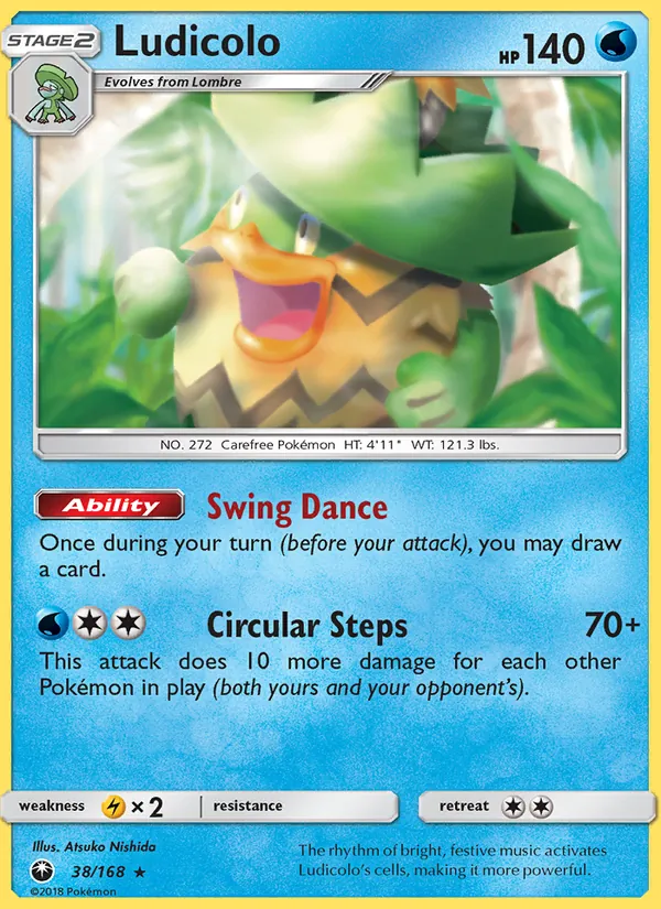 Ludicolo, Celestial Storm 038/168