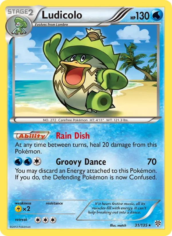 Ludicolo, Plasma Storm 031/135