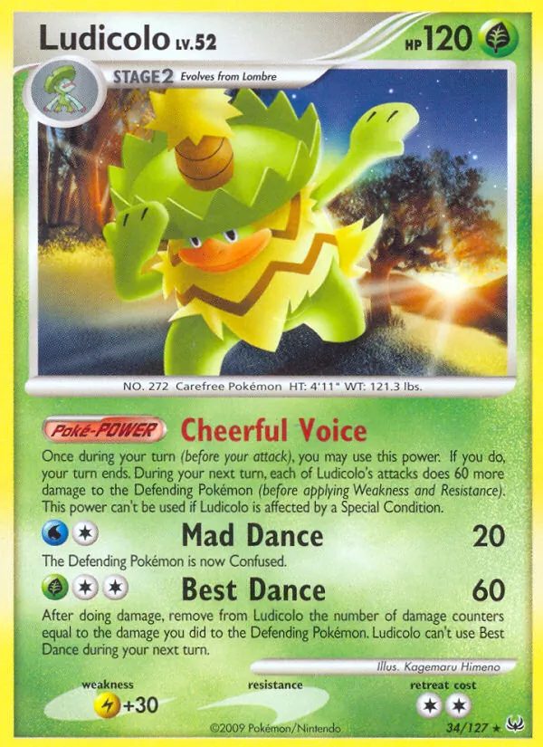 Ludicolo, Platinum 034/127
