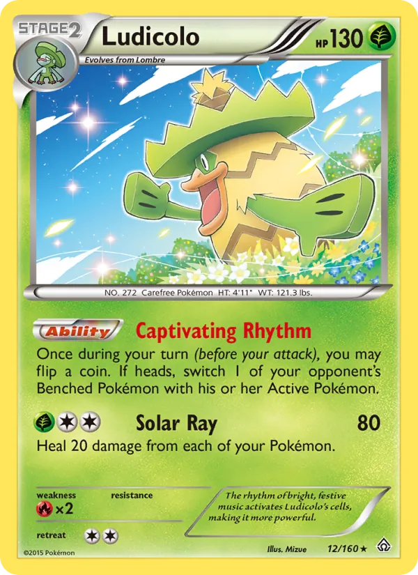 Ludicolo, Primal Clash 012/160