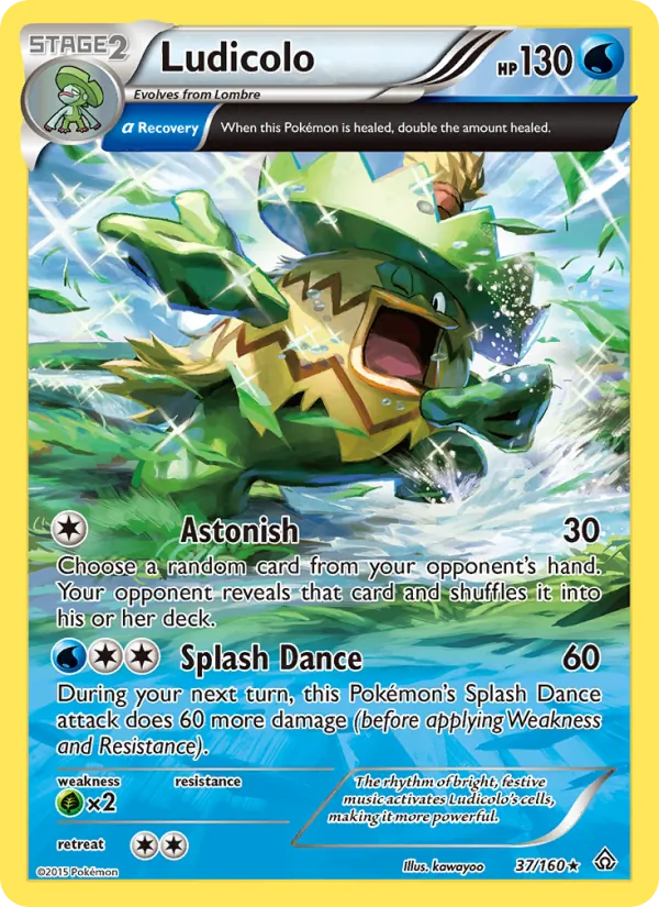 Ludicolo, Primal Clash 037/160