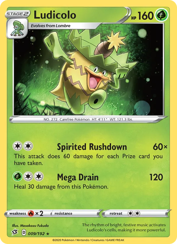 Ludicolo, Rebel Clash 009/192