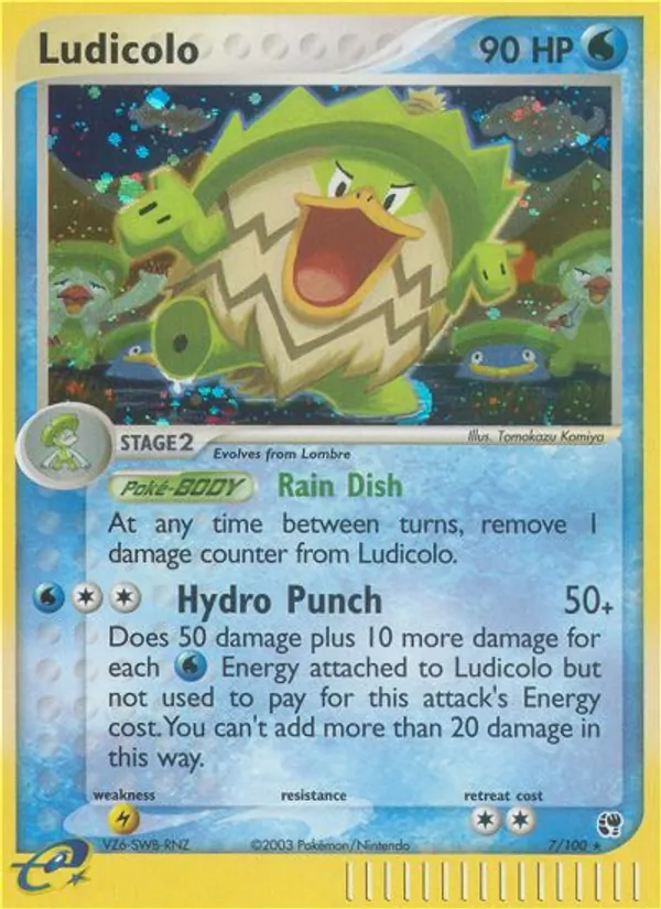 Ludicolo, Sandstorm 007/100