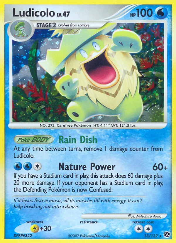 Ludicolo, Secret Wonders 013/132