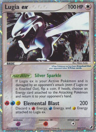 Lugia EX, WC Deck 2006 (B-L-S) 105/115