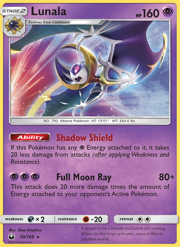 Lunala, Celestial Storm 070/168