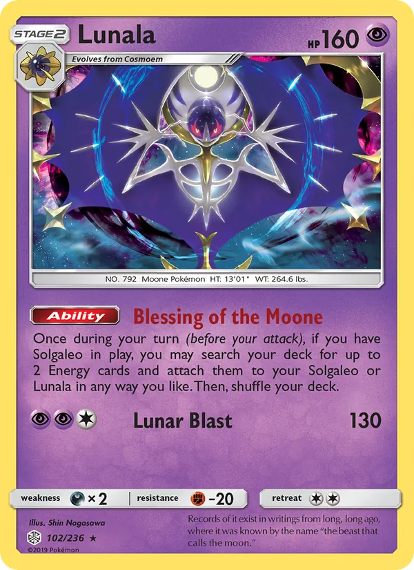 Lunala, Cosmic Eclipse 102/236