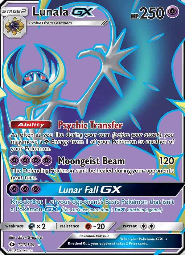 Lunala GX, Sun & Moon 141/149