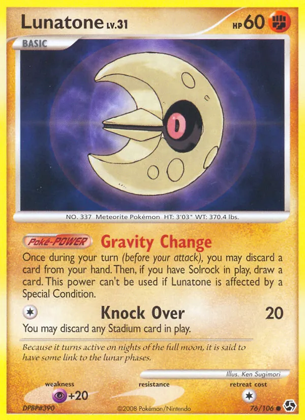 Lunatone, Great Encounters 076/106