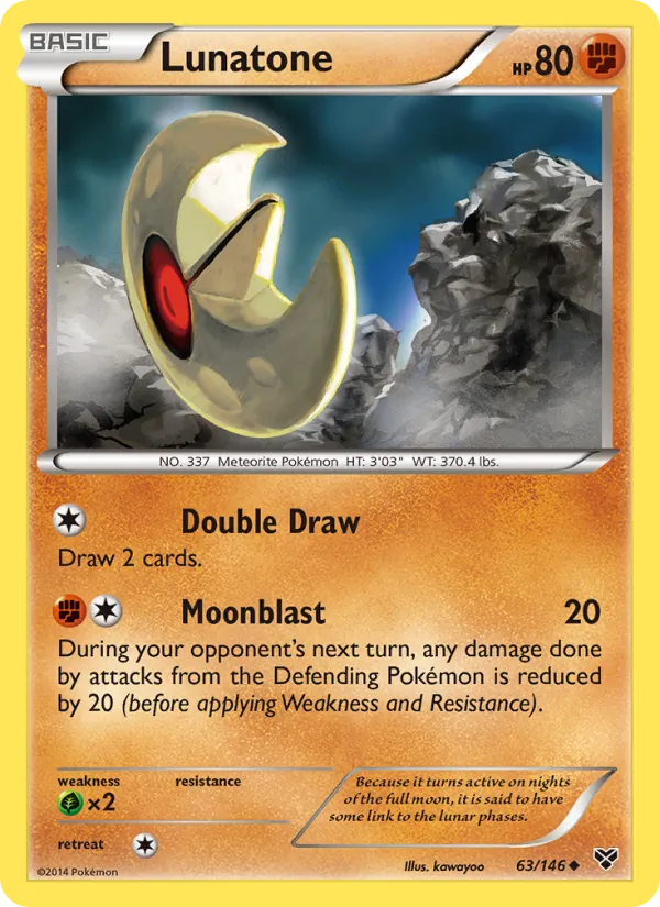 Lunatone, XY 063/146