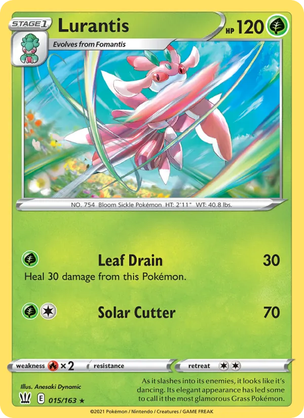 Lurantis, Battle Styles 015/163