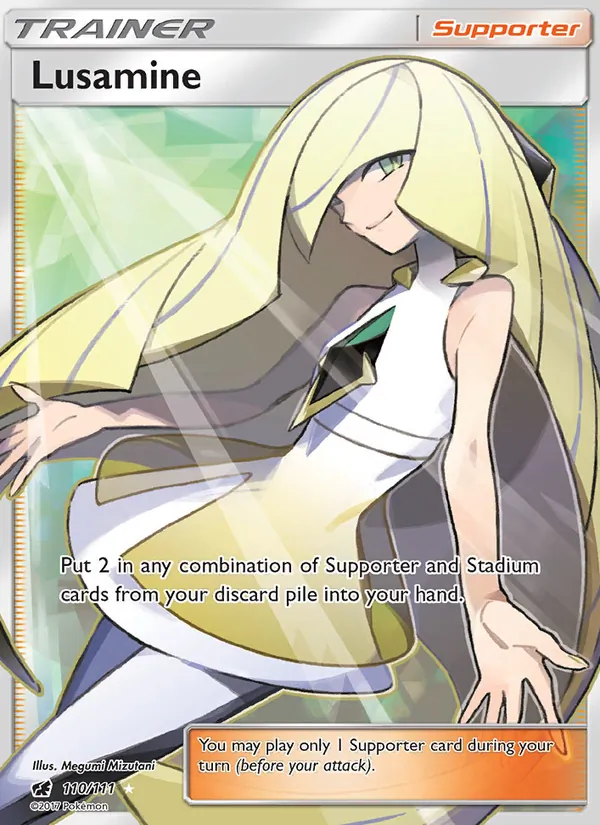 Lusamine, Crimson Invasion 110/111