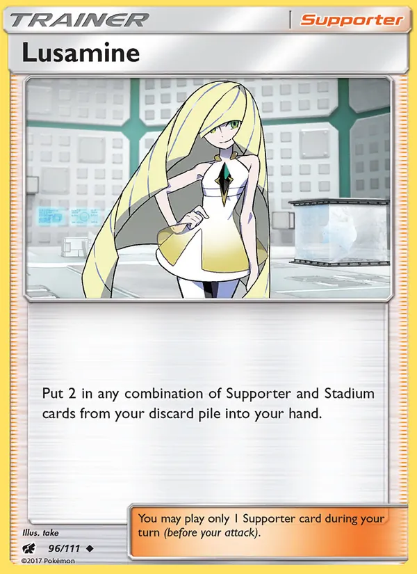 Lusamine, Crimson Invasion 096/111