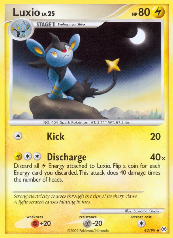 Luxio, Arceus 043/099