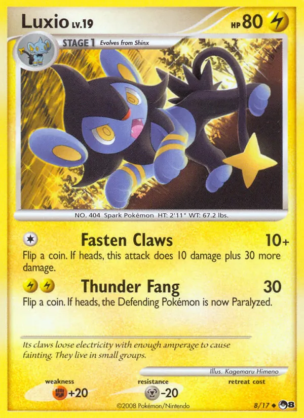 Luxio, POP Series 8 008/017